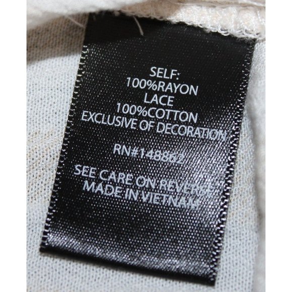 Torrid White Yellow Striped Shirt sz 3 Eyelet Lacing String Fringe Spring Summer - Picture 7 of 8